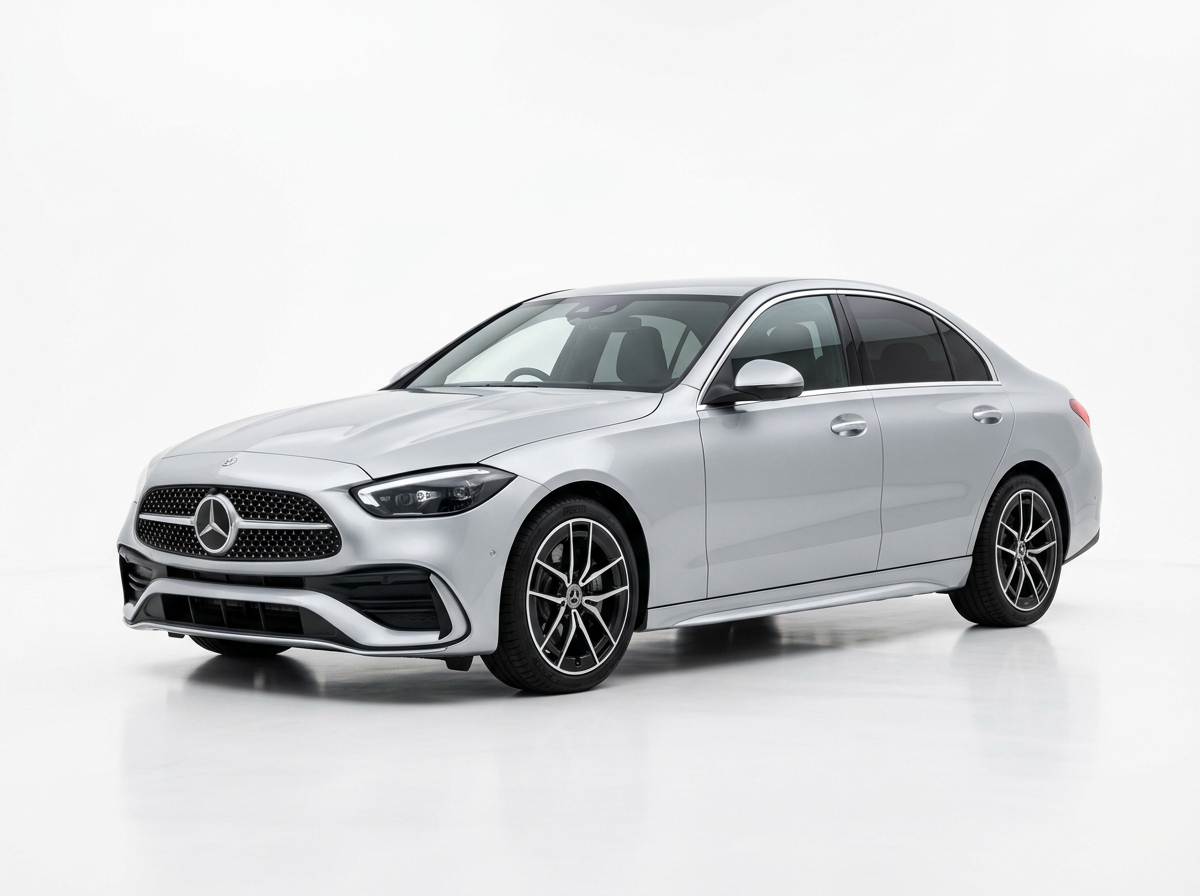Kıbrıs Oto Kiralama - Mercedes-Benz C200 AMG Line Ercan Havalimanı Teslimat