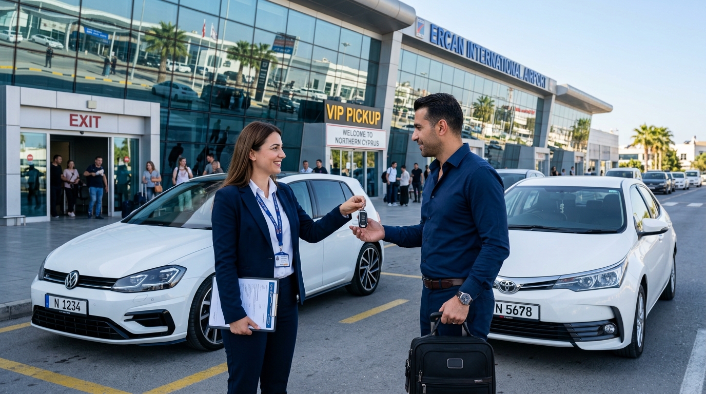Havalimanı Terminal Karşılama - Kıbrıs Filo